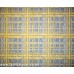Moire Check - Blue Lemon