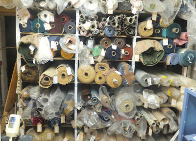 Some of our fabric stocks